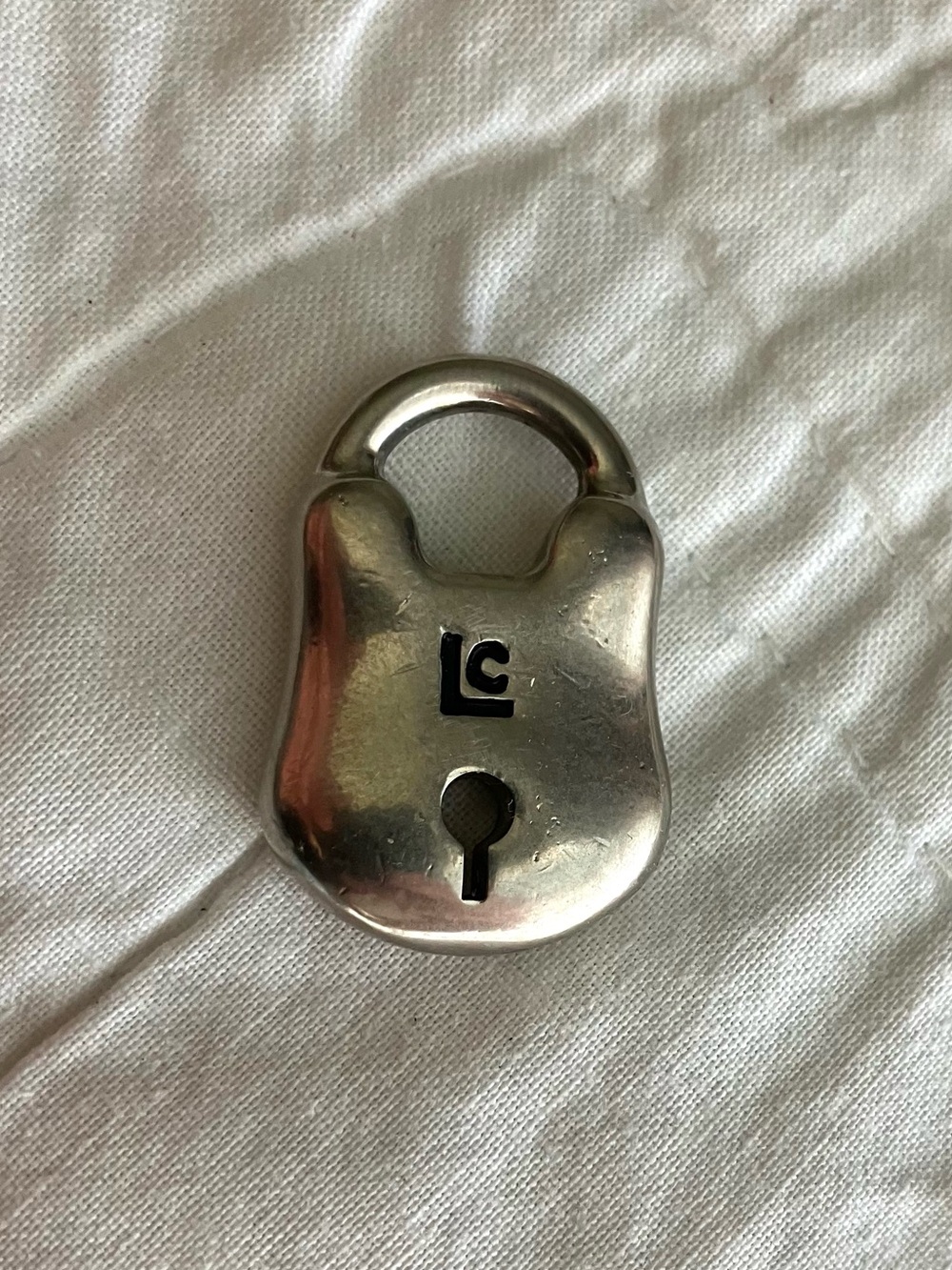 LC Lauren Conrad Lock necklace bracelet pendant Y2K 2000s